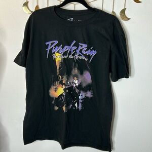 Prince Purple Rain Graphic Tee L